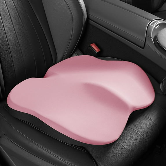 Car Seat Cushion Height Increasing Pad Drivers Seat Thickening Mat Lumbar Support Comfort Pad Automotive Seat Accessory