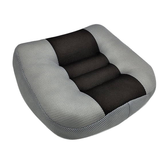Car Seat Cushion Heightening Height Boost Mat, Car Seat Pad Angle Lift Grey