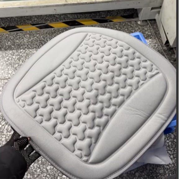 Car Seat Cushion, Memory Foam Car Seat Pad Breathable, Relief Back Pain, Universal Fit, Easy to Install, Summer Comfortable Cool Ventilation Car Backrest Seat Cushion Set for SUV/Truck