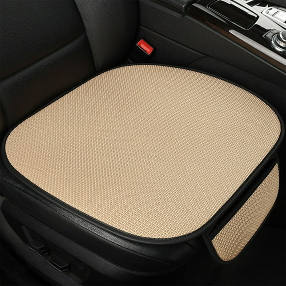 Car Seat Cushion, Memory Foam Car Seat Pad Breathable, Relief Back Pain, Universal Fit, Easy to Install, Summer Comfortable Cool Ventilation Car Backrest Seat Cushion Set for SUV/Truck (Cushion)