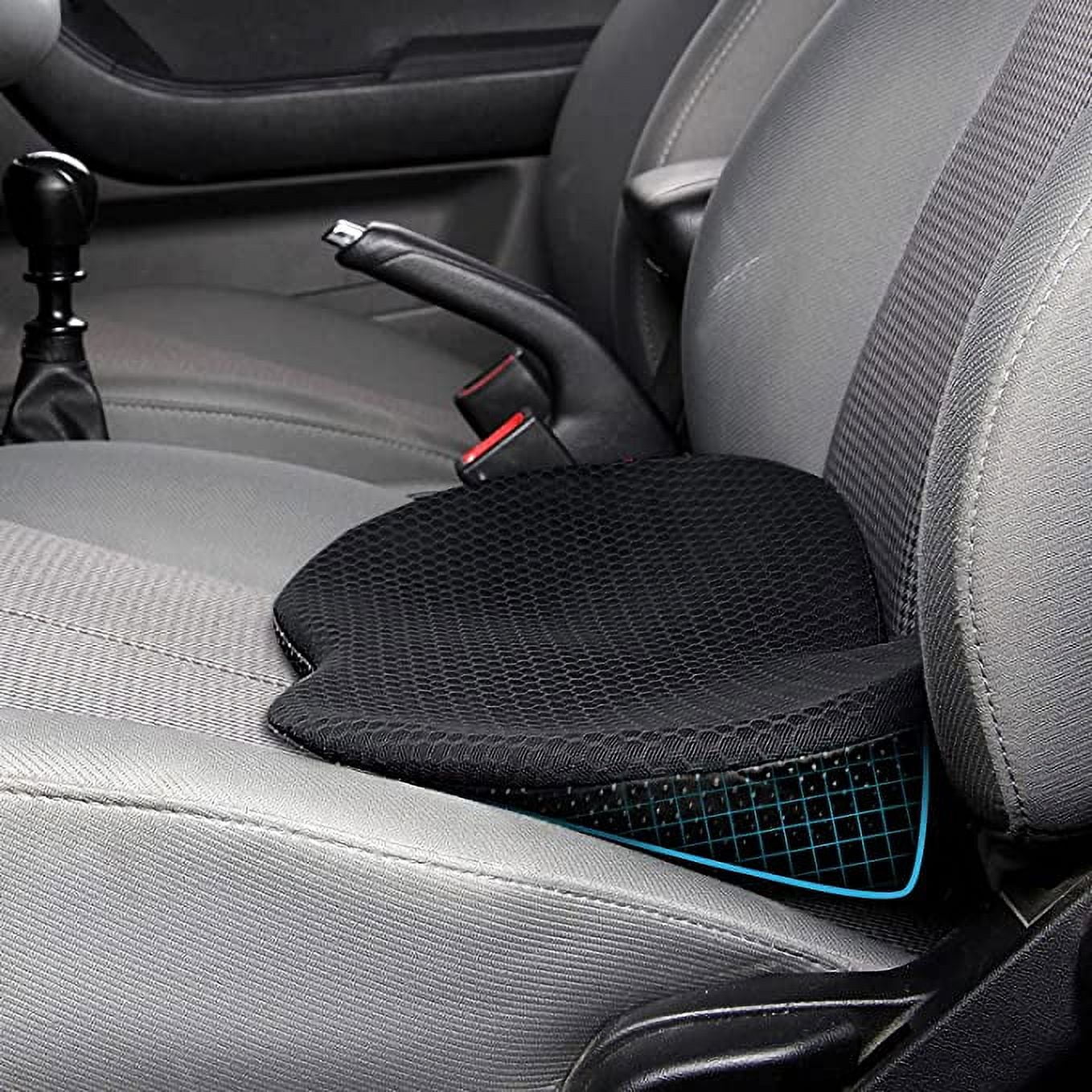 Buy Car Back Rest, Car Back Care Cushion, Lumbar Support, Black in  Pakistan