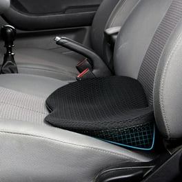 Auto Drive Gel and Memory Foam Lumbar Cushion Black, 40278WDI, 1.19 lb