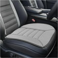 thumbnail image 1 of Car Seat Cushion Pad, 20''×18'' Comfort Car Seat Protector with 1.2" Thick Memory Foam, Driver Seat Cushion Auto Seat Cover with Non-Slip Bottom for Car, Home and Office Chairs (Grey), 1 of 11