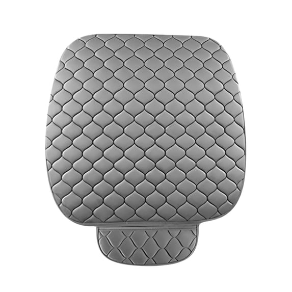Car Seat Cushion, Plush Seat Pad, Non-Slip Rubber Bottom with Storage Pouch, Premium Silk Wadding for Winter Comfort, Easy Installation, Durable Protection for Vehicle Interior