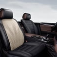 thumbnail image 1 of Car Seat Cushion,Seat Cover,Auto Interior Accessory,3Pcs Linen Breathable Cool Pad All Season,Front Rear Backrest Summer Car Seat Cushion, 1 of 6