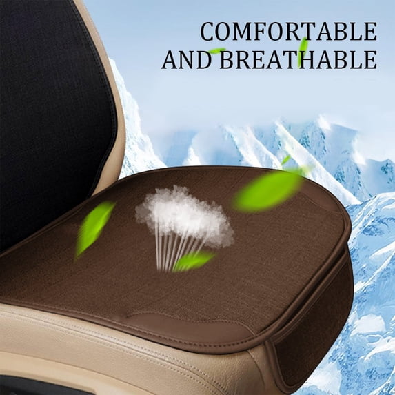 Car Seat Cushion Single Piece for Four Season Use, Breathable Vehicle ...