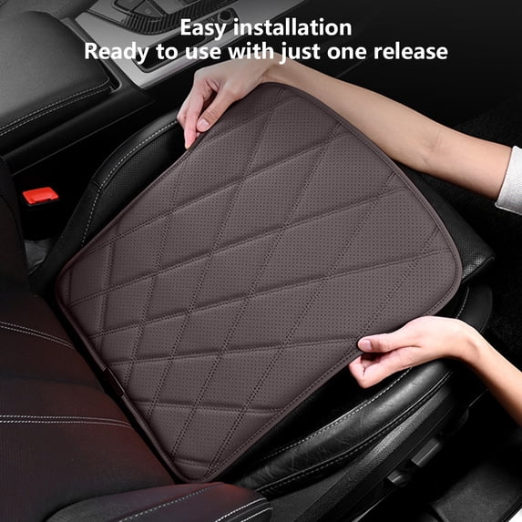 Car Seat Cushion Summer Leather Piece Car Cushion Universal All Year Round, Usupdd 2025 Car Seat Cushion Summer Leather