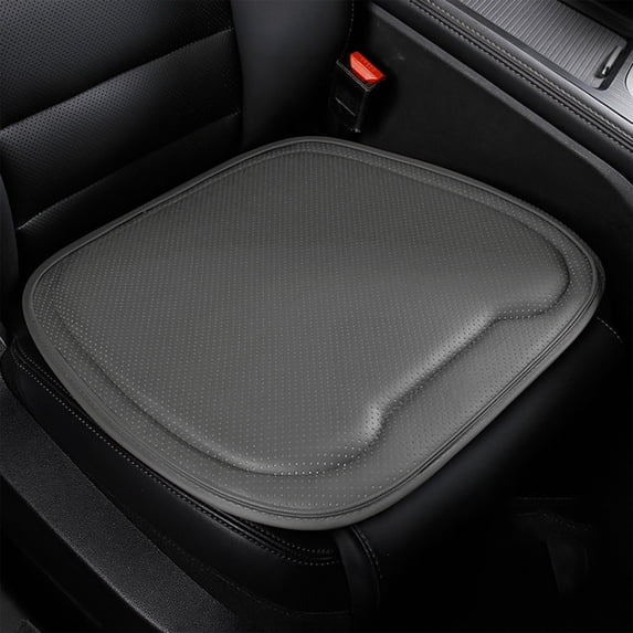 Car Seat Cushion, Ventilated Leather Seat Pad for Men, Comfortable and Breathable Car Seat Cover, Perfect Car Accessories for Driver's Comfort, Summer Seat Cushion