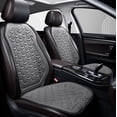 thumbnail image 1 of Car Seat Cushion Ventilated Summer Cool, Usupdd Breathable 3D Mesh Car Seat Cushion Backrest, 43.3x19.68 Inches Fast Heat Dissipation Car Seat Pad for All Seasons, Gray, 1 of 7
