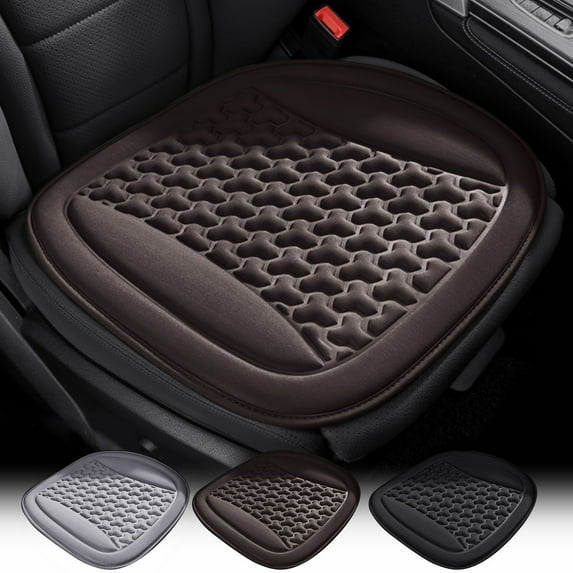 Car Seat Cushion Ventilation Pad | 3D Breathable Support | Fast Heat Dissipation | All Season Cooling & Comfort | Universal Fit for Cars, Office & Home | 48x47cm | Lightweight, Portable, Durable