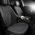 thumbnail image 1 of Car Seat Cushion with Backrest Gel Cooling Pad Ventilated Design All Seasons Comfort Automotive Accessory Breathable Material, 1 of 5