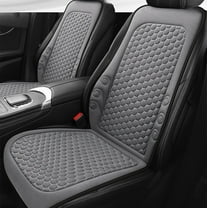 Car Seat Cushion with Backrest, Integrated 3D Mesh Cooling Pad, Summer Ventilation Support, Non-Slip Base, Universal Fit for Sedan SUV, All Seasons