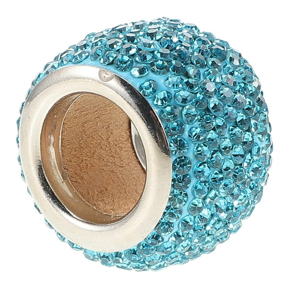 Car Seat Decorative Ring 3.00X3.00X2.50CM Sky-blue