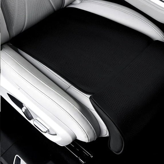 Car Seat Extender Leg Support Cushion,Automobile Extended Leg Rest Car Seat for Adults,Folding Vehicle-Mounted Footrest Extension Board,Universal for Long Drivers Passenger,Office,Bus,Train