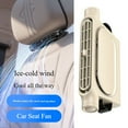 thumbnail image 1 of Car Seat Fan with Adjustable Angle - Portable USB Rechargeable Cooling Fan 3 Speeds,Bladeless Air Circulator for Front/Back Seat,Truck - Summer Travel Cooler for Road Trips, Camping & Daily Commute, 1 of 4