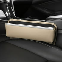 Car Seat Filler Organizer Multifunctional Auto Console Side Storage Box Front Seat Gap Catcher Holder for Phone Sunglasses Coins Pens and Small Items