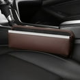 thumbnail image 1 of Car Seat Filler Organizer Multifunctional Auto Console Side Storage Box Front Seat Gap Catcher Holder for Phone Sunglasses Coins Pens and Small Items, 1 of 6