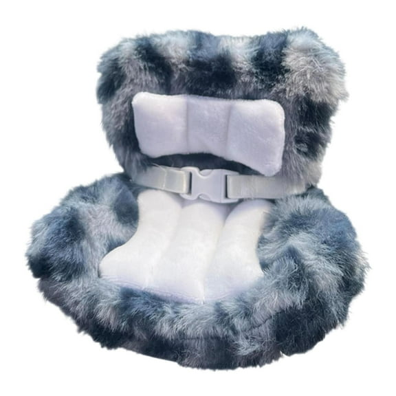Car Seat For Dolls With Soft Furry Cushion Vent Clip And Desktop Stand Cute And Functional Car Ornament For Fans And Doll Collectors