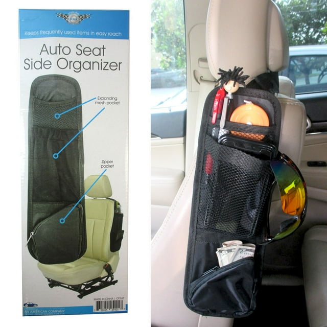 Car Seat Front Side Holder Organizer Storage Hanger Caddy Auto Car Mini Van SUV