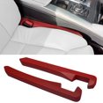 thumbnail image 1 of Car Seat Gap Filler 2 Pack, in Between Car Seat Catcher Red Car Accessories Interior Seat Gap Fillers with Seat Belt Holes car Gap Strip Stop Cellphone Wallet Keys Coins from Dropping…, 1 of 7