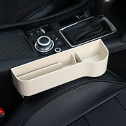 Car Seat Gap Filler, Console Side Pocket with Coin Collector Car Seat Catcher Car Organizer