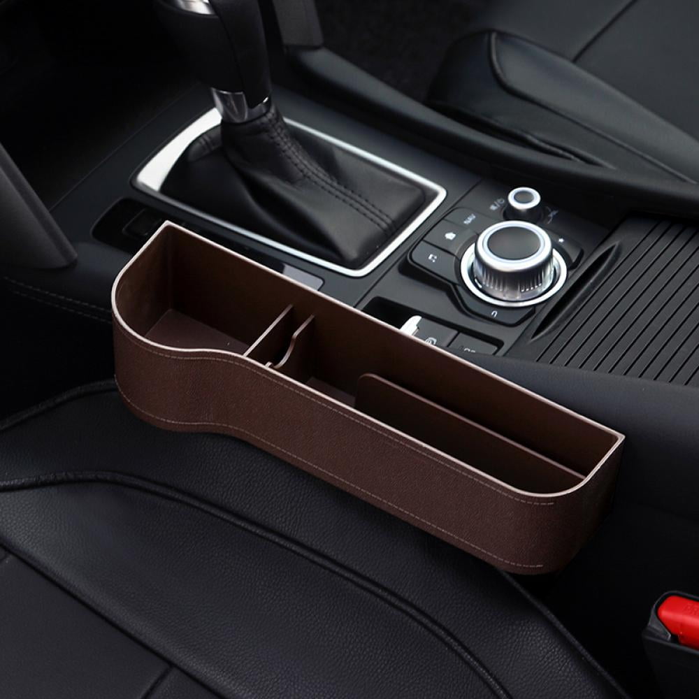 Pu Leather Car Seat Gap Organizer Car Front Seat Gap Filler Portable Phone  Storage Box Car Cup Holder Universal Auto Seat Gap