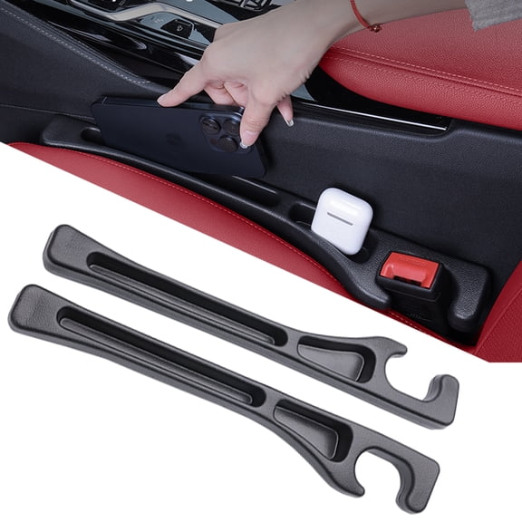 Car Seat Gap Filler, No Drop Seat Guard,Drop seat Gap fillers Between Seat and Console Stop Things from Dropping