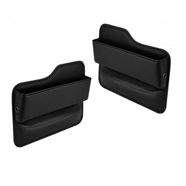 Car Seat Gap Filler Organizer Auto Interior Accessories Car Seat Storage Box Black 1 Pair