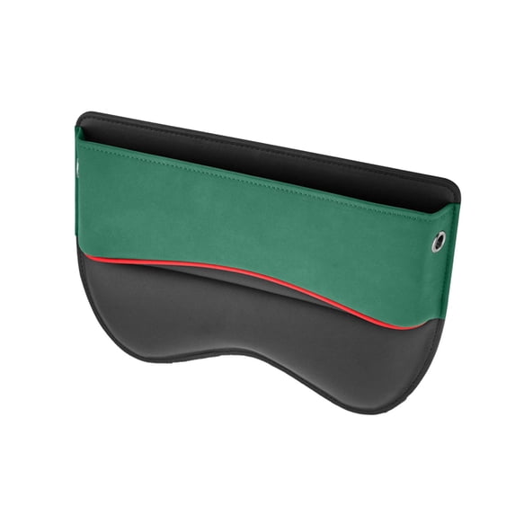 Car Seat Gap Filler Organizer, Luxury Leather Car Seat Storage Box Built-in Elasticity Sponge, Car Organizer Front Seat With Extra Storage Space