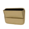 thumbnail image 1 of Car Seat Gap Filler Organizer, Leather Car Seat Storage Box, Between Seats Organizer for Phones, Keys, Sunglasses, No-Drill Car Console Side Pocket for Most Vehicles (Size/Colour as Pictured), 1 of 7