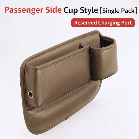 Car Seat Gap Organizer with Cup Holder Seat Gap Filler Car Crevice Organizer Car Storage Accessories