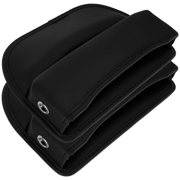 NIAIZEK Black PU Car Seat Gap Organizer Storage Expansion 2pcs