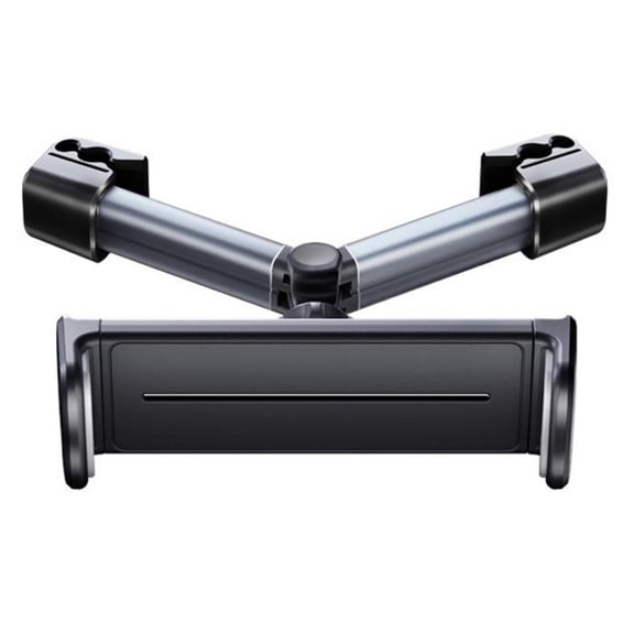 Stable Car Headrest Tablets Mount Universal Telescopic Rotation Design for No Slip Security in Vehicle Entertainment