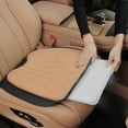 thumbnail image 1 of Car Seat Height Booster Pad 46x46x5cm Synthetic Fiber Ergonomic Cushion for Driving Comfort Safety Easy Install Lightweight for Family Vehicle Travel Kids, 1 of 5