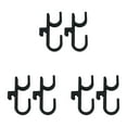 thumbnail image 1 of Car Seat Hooks, 6 Pack Leather Car Purse Holder, Car Back Seat Organizer for Purse Coats Umbrellas Groceries（1 Color, Double Hook）, 1 of 4