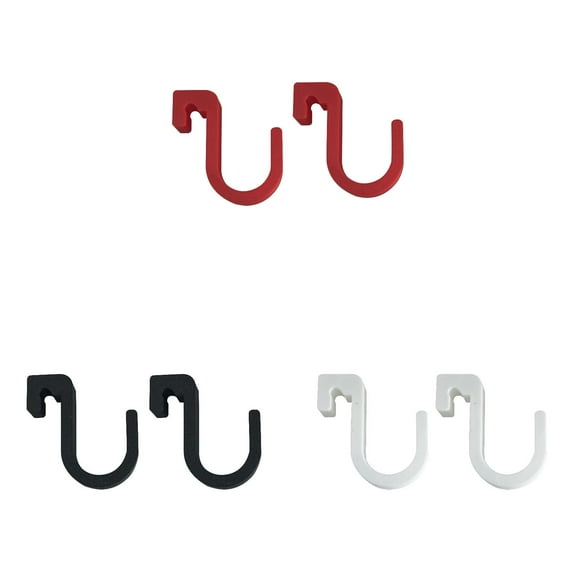 Car Seat Hooks, 6 Pack Leather Car Purse Holder, Car Back Seat Organizer for Purse Coats Umbrellas Groceries（3 Color, Single Hook）