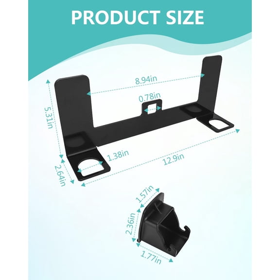 Car Seat Latch Anchor Tether Kit Universal ISOFIX Adapter 1 Steel Anchor 2 Guide Slots