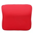 Car Seat Neck Pillow Memory Foam Comfortable Universal Red Neck Support