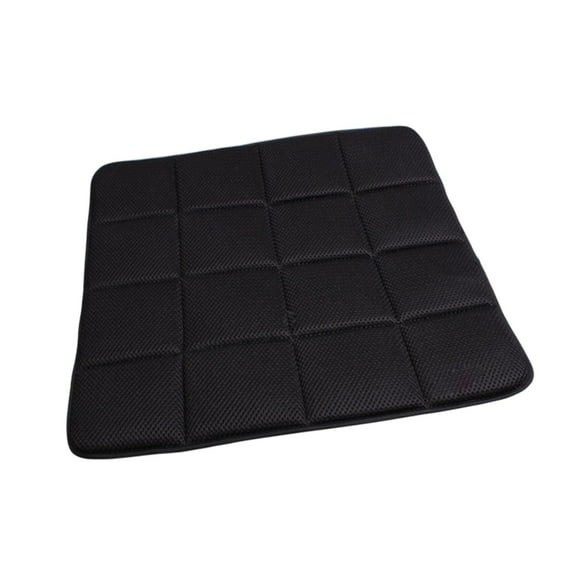 Car Seat Protector Mat Car Seat Pad Bamboo Comfortable Universal Breathable Non Slip Car Seat Cushion for Home Office Chair Black