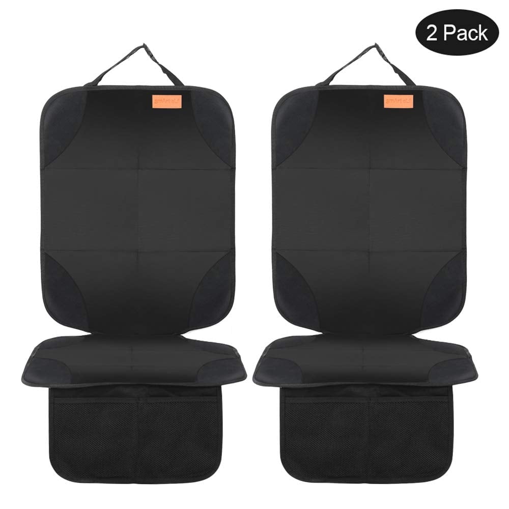 Black Universal Fit Waterproof Car Seat Protector, 2-Pack