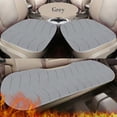 thumbnail image 1 of Car Seat Protectors, Auto Seat Cushions, 3-Piece Full Set Plush Winter Front Rear Bench Covers for SUV Truck Van, 1 of 8
