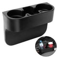 thumbnail image 1 of Car Seat Seam Wedge Cup Holder, EEEkit Drink Beverage Seat Seam Wedge Mount Stand Storage Organizer, Multifunction Car Accessories Cellphone Holder Glove Box, Black, 1 of 10