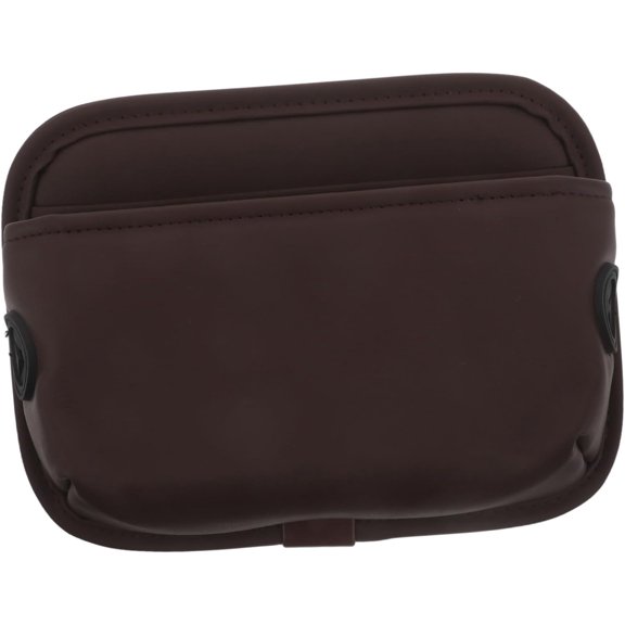 Car Seat Side Storage Pocket Pu Leather Console Organizer Bag