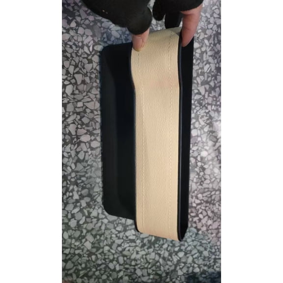 Car Seat Slot Organizer,Driver Side Storage Box,Multi Compartment Car Storage,Console Gap Filler for Phone Keys Wallets,Universal Vehicle Organizer,Easy Install Car Interior Storage