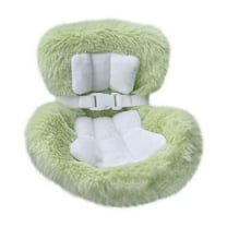 Car Seat with Soft Furry Cushion Car Air Vent Decor, Includes Seat Leg for Desktop Display Exclusive Doll Seat Stylish And Comfortable For Your Dolls E 3.94"