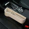 thumbnail image 1 of Car Seat Storage Box,Multifunctional Car Seat Crevice Storage Box, Car Accessories,Universal Car Seat Gap Filler Organizer Box with Cup Holder,Seat Crevice Slit Pockets, 1 of 2
