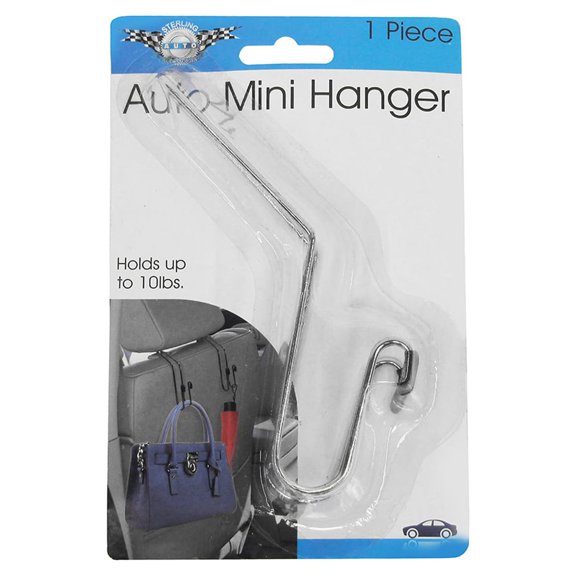 Car Seat Vehicle Headrest Purse Grocery Bag Hook Stainless Steel Storage Hanger Mini Handbag Holder
