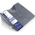 thumbnail image 1 of Car Seat Wedge Pillow - Memory Foam Firm Cushion - Orthopedic Support and Pain Relief for Lower Back, 1 of 7