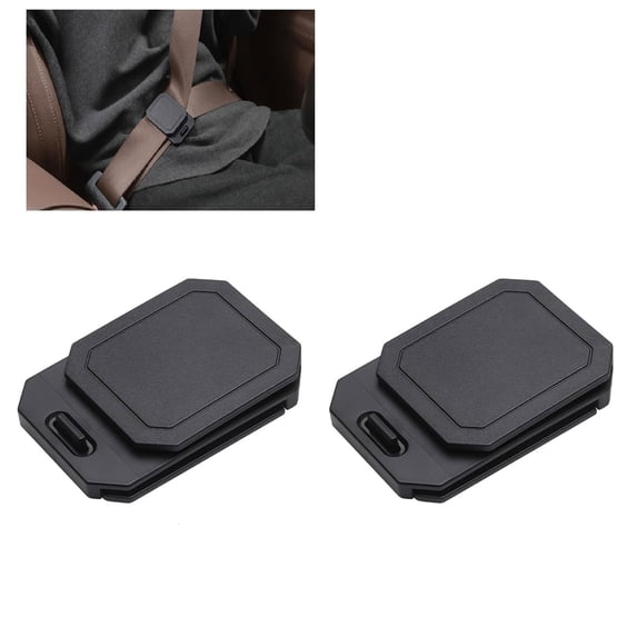 Car Seatbelt Adjuster, Seat Belt Clips for Universal Auto, Shoulder Neck Adjustable Anti-Strangulation Strap