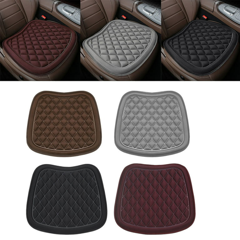 Car Seat Cushion Memory Foam Car Driver Office Chair Seat Pad Non-slip  Bottom